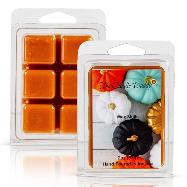 5 Pack - Colorful Pumpkin - Pumpkin Scented Wax Melt Cubes - 2 Oz x 5 Packs = 10 Ounces - The Candle Daddy