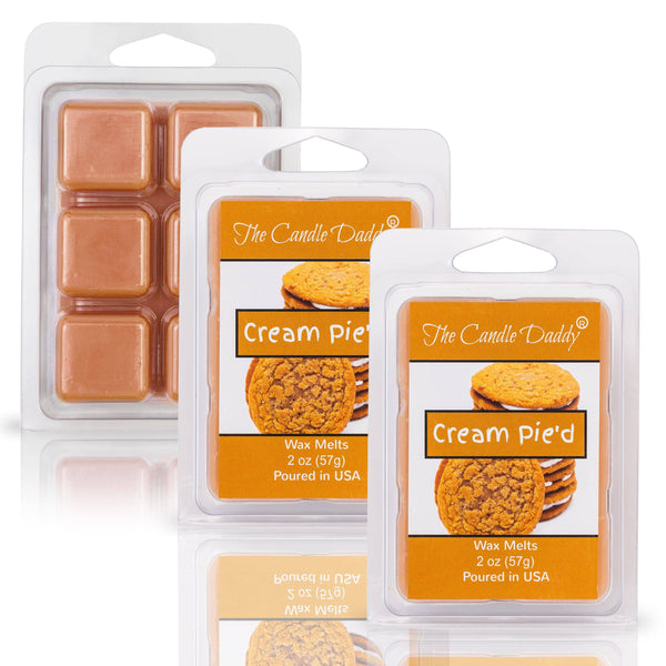 Cream Pie'd - Oatmeal Cream Pie Scented Melt - 1 Pack - 2 Ounces - 6 Cubes - The Candle Daddy
