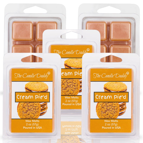 Cream Pie'd - Oatmeal Cream Pie Scented Melt - 1 Pack - 2 Ounces - 6 Cubes - The Candle Daddy