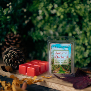 Autumn Orchard - Crisp Fall Autumn Apple Orchard Scented Wax Melt - 1 Pack - 2 Ounces - 6 Cubes - The Candle Daddy