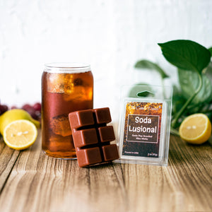 Soda Lusional - Soda Pop Cola Scented Wax Melt - 1 Pack - 2 Ounces - 6 Cubes - The Candle Daddy