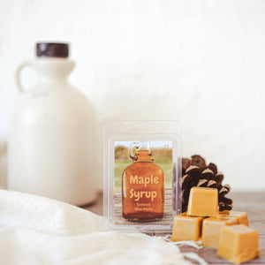 Maple Syrup - Vermont Maple Syrup Scented Wax Melt - 1 Pack - 2 Ounces - 6 Cubes - The Candle Daddy