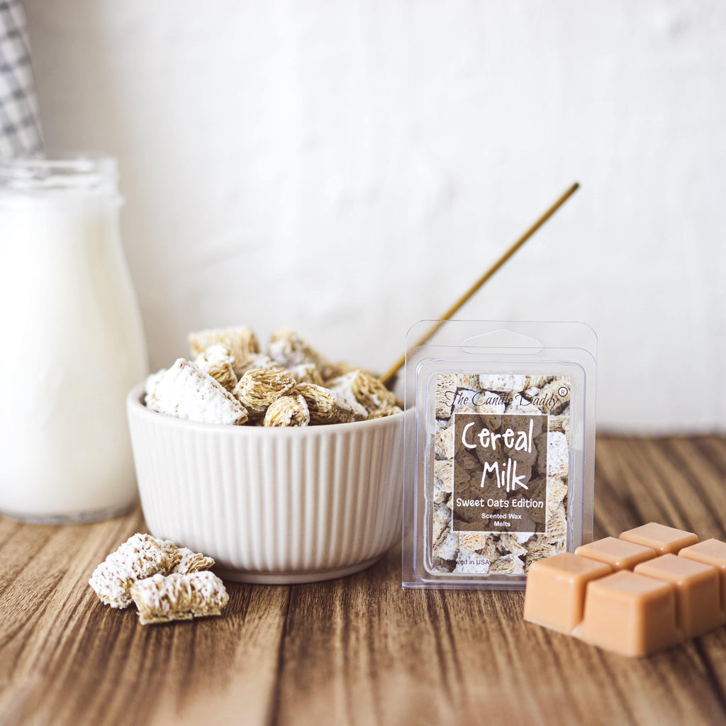 Cereal Milk - Sweet Oats Cereal Version Scented Wax Melt - 1 Pack - 2 Ounces - 6 Cubes - The Candle Daddy
