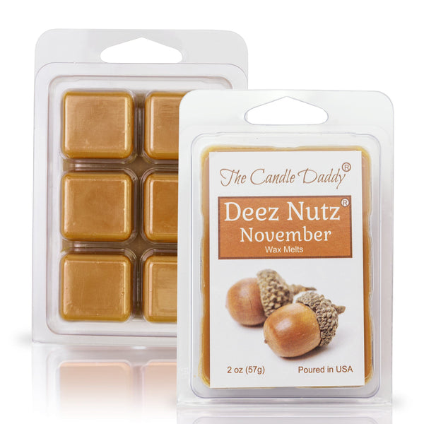 5 Pack - Deez Nutz November - Banana Nut Bread Scented Melt - 2 Ounces x 5 Packs = 10 Ounces - The Candle Daddy