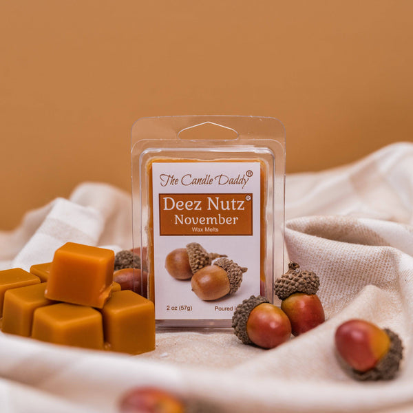 5 Pack - Deez Nutz November - Banana Nut Bread Scented Melt - 2 Ounces x 5 Packs = 10 Ounces - The Candle Daddy
