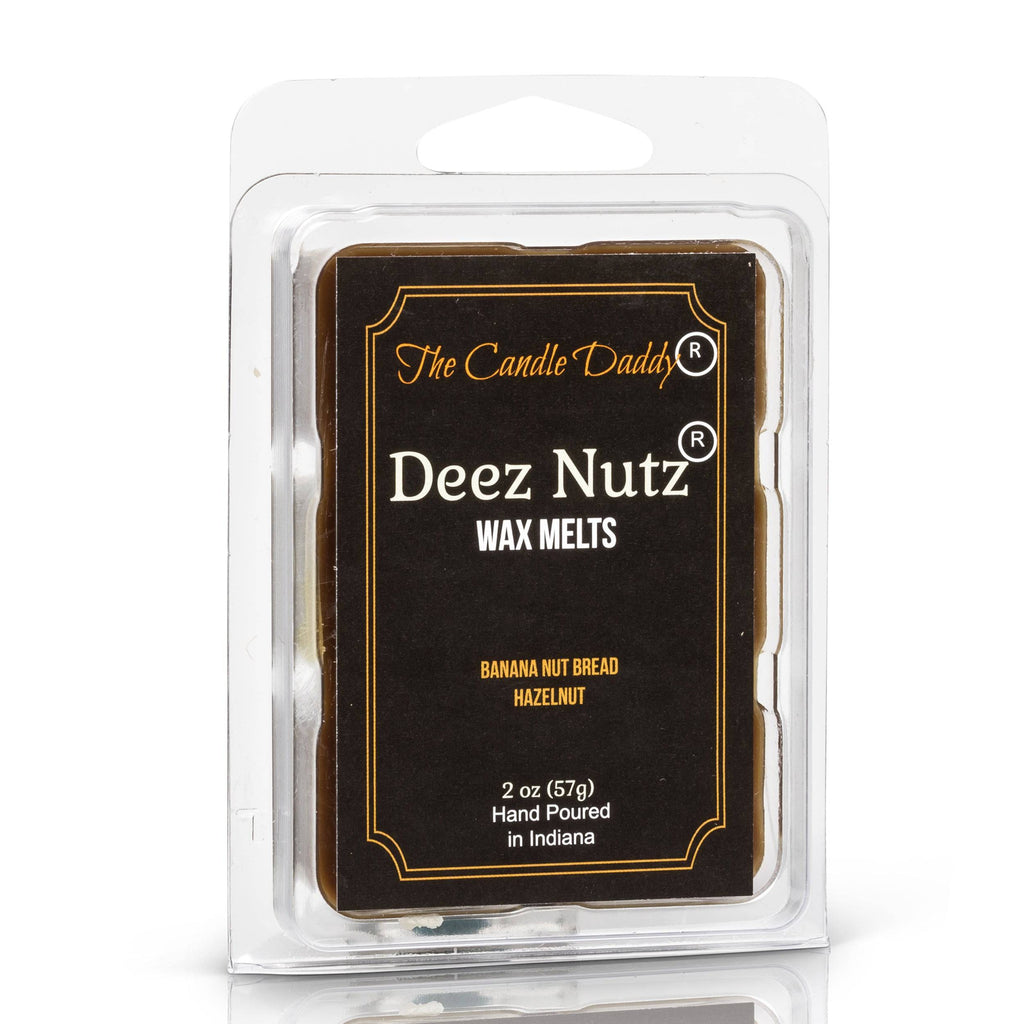 Deez Nutz Banana Nut Bread Scented Wax Melt Cubes - 5 Packs of 2 Ounce Melts - Hand Poured In Indiana - The Candle Daddy