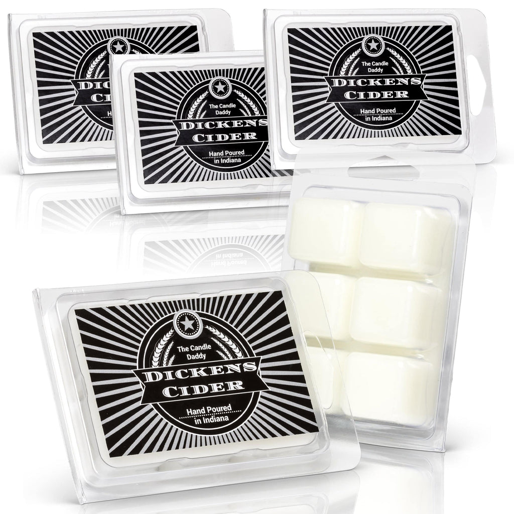 5 Pack - Dickens Cider - Apple Cider Bourbon Scented Wax Melts - 2 Ounces x 5 Packs = 10 Ounces - The Candle Daddy