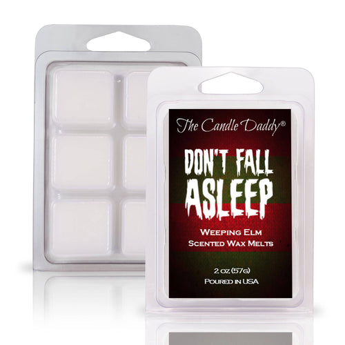 Don't Fall Asleep - Eerie Weeping Elm Scented Horror Movie Wax Melt - 1 Pack - 2 Ounces - 6 Cubes - Blowout