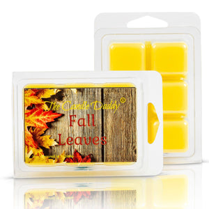Fall Leaves - Autumn Scented Wax Melts - 1 Pack - 2 Ounces - 6 Cubes - The Candle Daddy