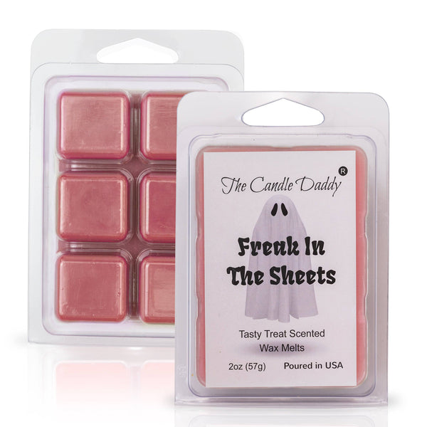 5 Pack - Freak In The Sheets - Tasty Halloween Treat Scented Wax Melts - 2 Ounces x 5 Packs = 10 Ounces - The Candle Daddy