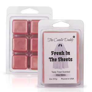 Freak In The Sheets - Tasty Halloween Treat Scented Wax Melts - 1 Pack - 2 Ounces - 6 Cubes - The Candle Daddy