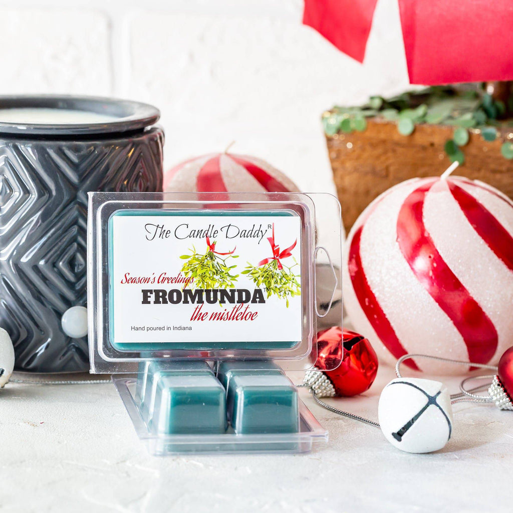 Fromunda The Mistletoe - Funny Christmas Mistletoe Scented Wax Melts - 1 Pack - 2 Ounces - 6 Cubes - The Candle Daddy