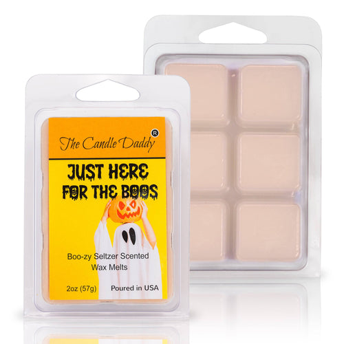 Just Here For The Boos - Boo-zy Seltzer Scented Wax Melt - 1 Pack - 2 Ounces - 6 Cubes - Blowout