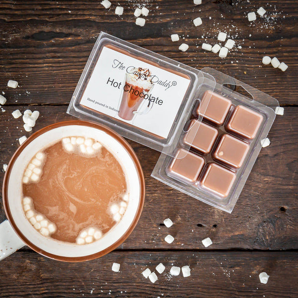 Hot Chocolate Scented Wax Melts - 1 Pack - 2 Ounces - 6 Cubes - The Candle Daddy