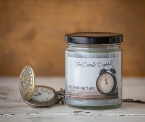 It's Getting Late - Smoky Sunset Scented 6 Ounce Jar Candle- 40 Hour Burn - The Candle Daddy