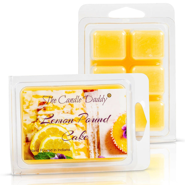 Lemon Pound Cake Scented Wax Melt - 1 Pack - 2 Ounces - 6 Cubes - The Candle Daddy