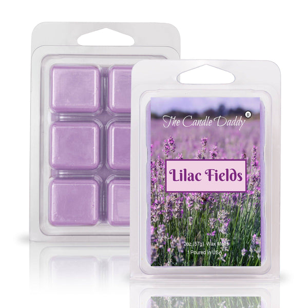 FREE SHIPPING - Lilac Fields - Floral Spring Scented Wax Melt - 1 Pack - 2 Ounces - 6 Cubes