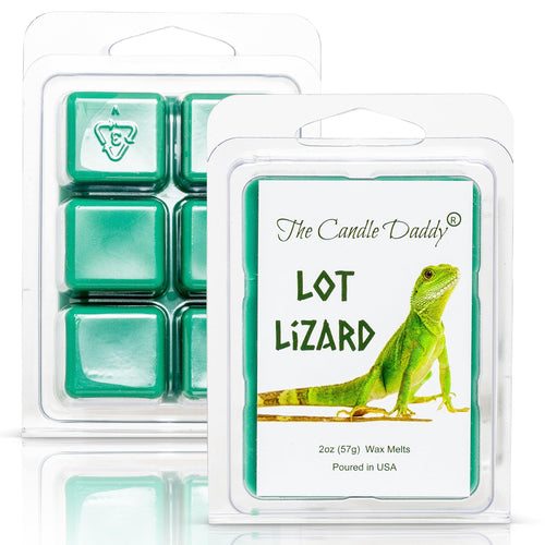 Lot Lizard - Pine Air Freshener Scented Melt- Maximum Scent Wax Cubes/Melts- 1 Pack -2 Ounces- 6 Cubes - Blowout