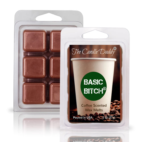 Basic Bitch - Coffee Scented Wax Melt - 1 Pack - 2 Ounces - 6 Cubes - Blowout