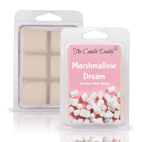 Marshmallow Dream - Marshmallow Cream Scented Wax Melt - 1 Pack - 2 Ounces - 6 Cubes - Blowout