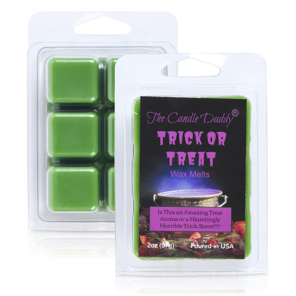 Trick or Treat 5 Pack - 4 Treats and 1 Trick Wax Melt - 5 Pack - 10 Ounces - 30 Cubes - Hilarious Game! - The Candle Daddy