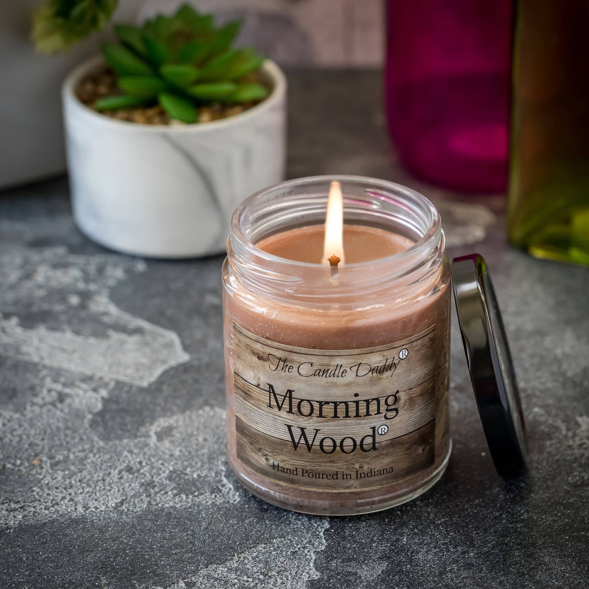 "Daddy's Greatest Hits Vol. 1" Combo Set Of Five of Our Favorite Scented 6oz Jar Candles - Deez Nutz, Bofa Deez Nuts, Blue Balls, Morning Wood and Well Hung - The Candle Daddy