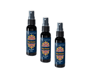 3 Pack - Nag Champa Spray - Nag Champa Incense Scented - Room/Car Air Freshener Spray – (3) 2 Ounce Spray Bottles - The Candle Daddy