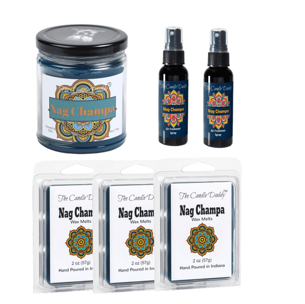 Nag Champa Combo Pack - The Candle Daddy
