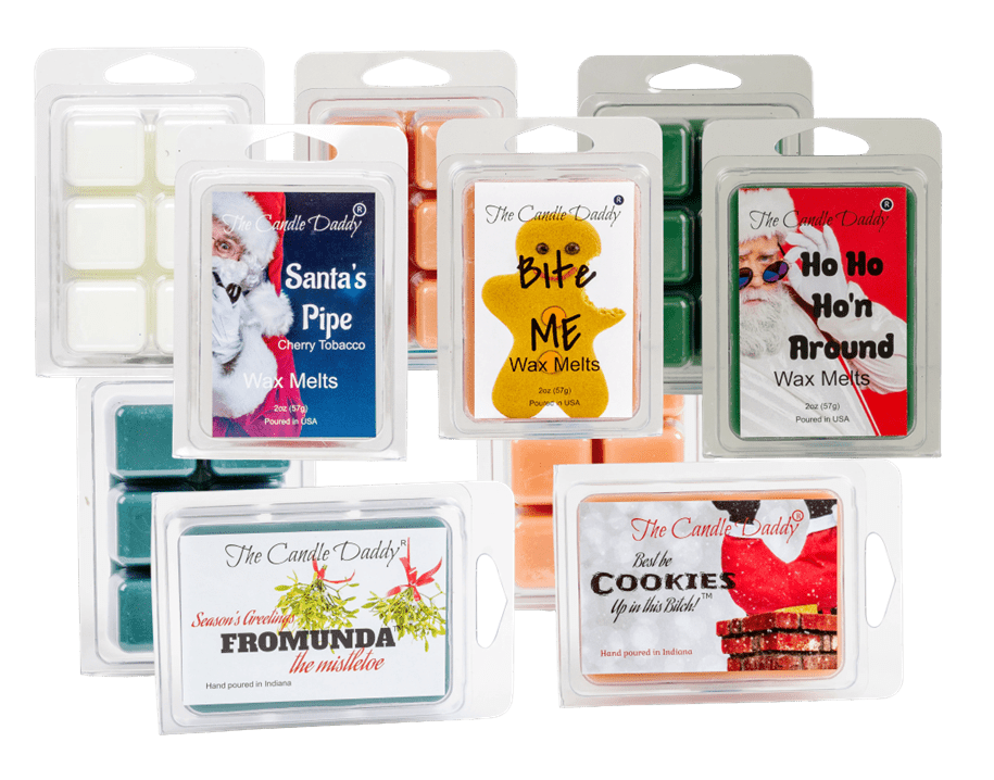 Christmas Naughty List 5 Pack - Chapter 2 - 5 Amazing Christmas Wax Melts -  30 Total Cubes - 10 Total Ounces