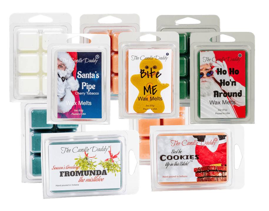 Christmas Naughty List 5 Pack - Chapter 2 - 5 Amazing Christmas Wax Melts - 30 Total Cubes - 10 Total Ounces - The Candle Daddy
