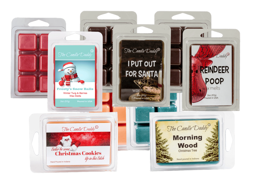 Christmas Naughty List 5 Pack - Chapter 3 - 5 Amazing Christmas Wax Melts -  30 Total Cubes - 10 Total Ounces