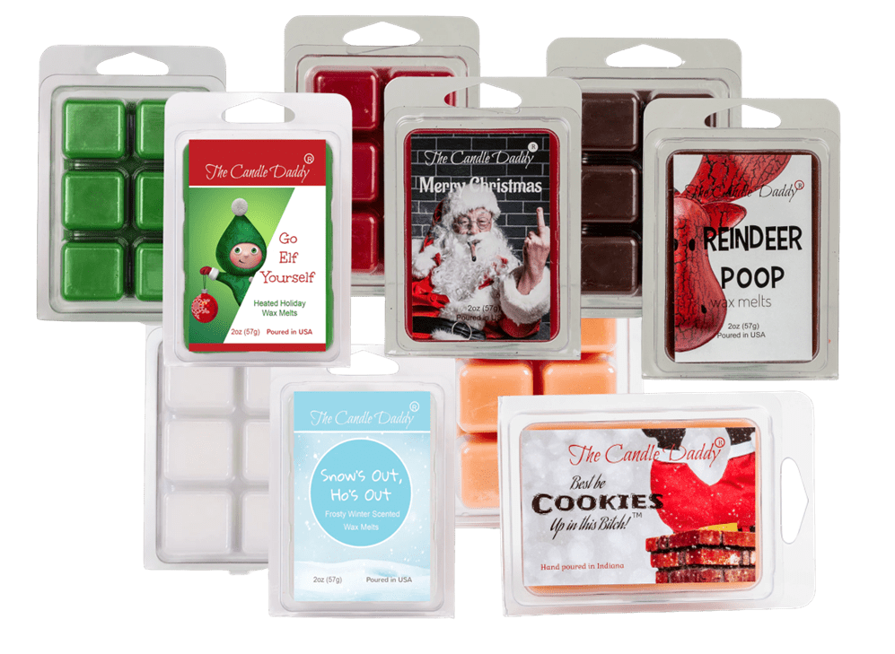 Christmas Naughty List 5 Pack - Chapter 5 - 5 Amazing Christmas Wax Melts - 30 Total Cubes - 10 Total Ounces - The Candle Daddy