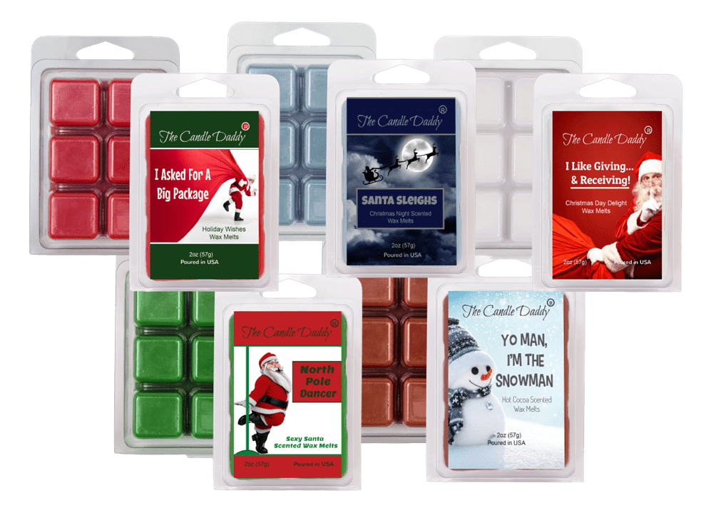 Christmas Naughty List 5 Pack - Chapter 6 - 5 Amazing Christmas Wax Melts - 30 Total Cubes - 10 Total Ounces - The Candle Daddy