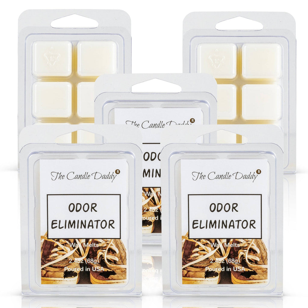 Odor Eliminator - Smoke / Odor Eliminating Wax Melt - 1 Pack - 2 Ounces - 6 Cubes - The Candle Daddy