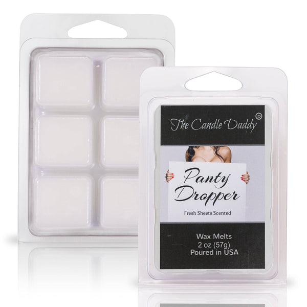 Panty Dropper - Fresh Bed Sheets SCENTED MELT - 1 PACK - 2 OUNCES - 6 CUBES - The Candle Daddy
