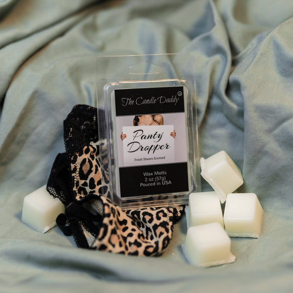 5 Pack - Panty Dropper - Fresh Bed Sheets SCENTED MELT - 2 Ounces x 5 Packs = 10 Ounces - The Candle Daddy