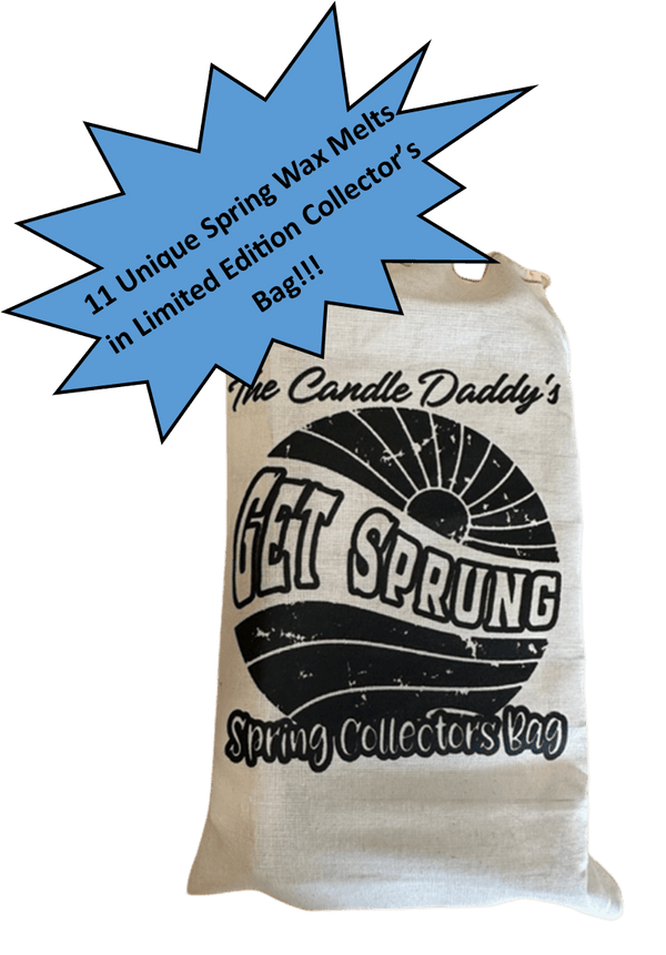 Get Sprung! - 11 RANDOMLY ASSORTED FUNNY Spring WAX MELT IN LIMITED EDITION COLLECTOR'S BAG