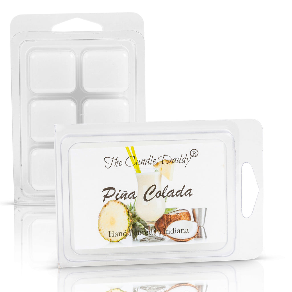 Tropical Beach Bundle - 10 Unique Ocean Side Scented 2 Ounce, 6 Cube Wax Melts - 20 Total Ounces, 60 Total Cubes - The Candle Daddy