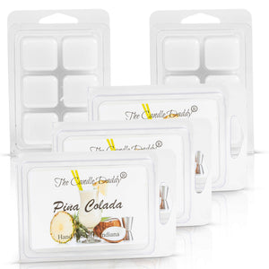 5 Pack - Pina Colada - Tropical Drink Scented Wax Melt - 2 Ounces x 5 Packs = 10 Ounces - The Candle Daddy