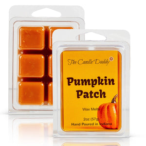 Pumpkin Patch - Pumpkin Scented Wax Melt Cubes - 1 Pack - 2 Ounces - 6 Cubes - The Candle Daddy