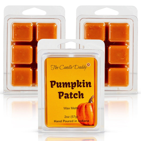 Pumpkin Patch - Pumpkin Scented Wax Melt Cubes - 1 Pack - 2 Ounces - 6 Cubes - The Candle Daddy