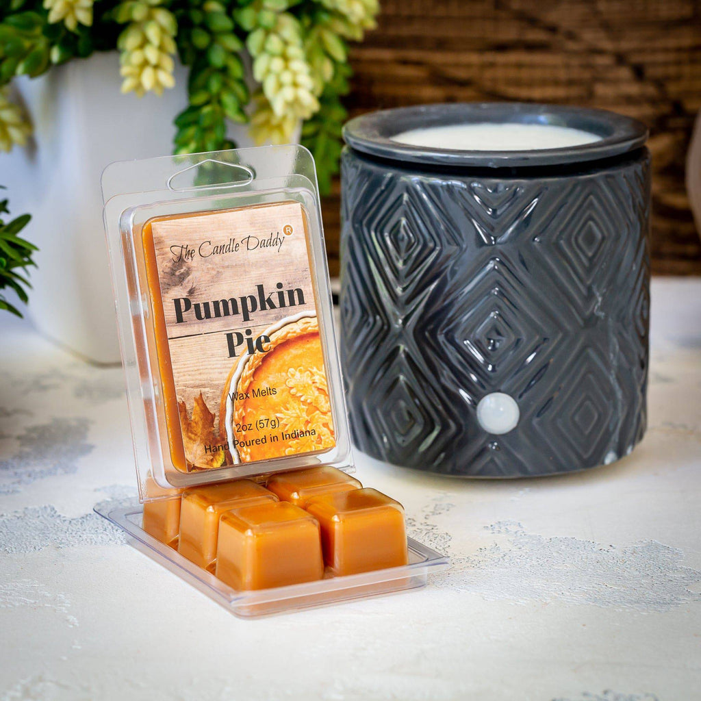 Pumpkin Pie Scented Wax Melt - 1 Pack - 2 Ounces - 6 Cubes - The Candle Daddy