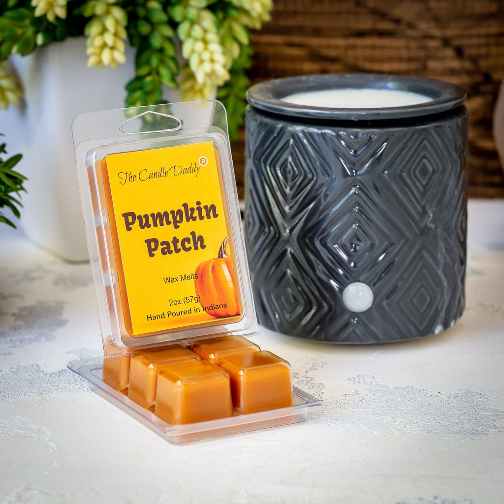 5 Pack - Pumpkin Patch - Pumpkin Pie Scented Wax Melt Cubes - 2 Oz x 5 Packs = 10 Ounces - The Candle Daddy
