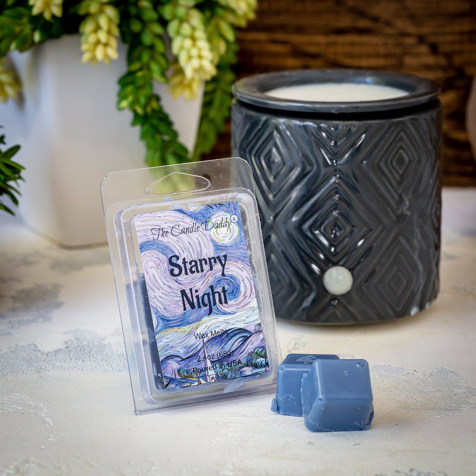 5 Pack - Starry Night - Best Night Ever Scented Wax Melt Cubes - 2 Oz x 5 Packs = 10 Ounces - The Candle Daddy