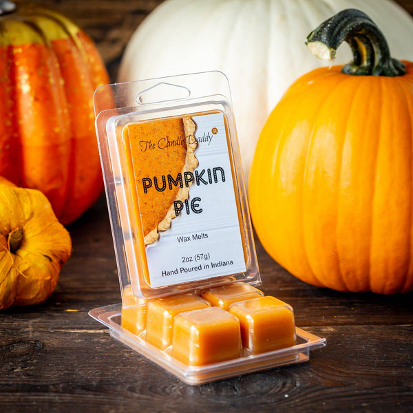 Pumpkin Pie Scented Wax Melt - 1 Pack - 2 Ounces - 6 Cubes - The Candle Daddy