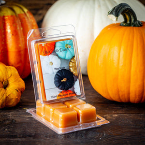 5 Pack - Colorful Pumpkin - Pumpkin Scented Wax Melt Cubes - 2 Oz x 5 Packs = 10 Ounces - The Candle Daddy