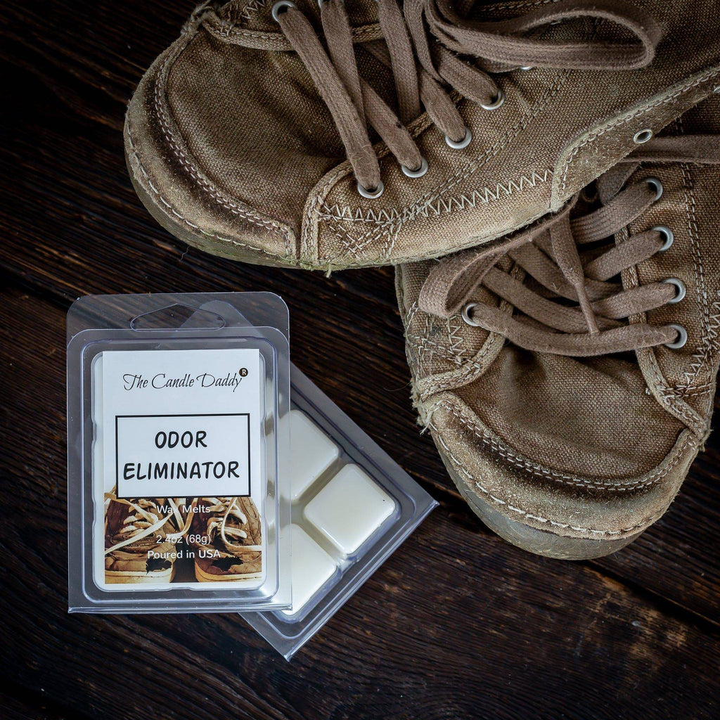 Odor Eliminator - Smoke / Odor Eliminating Wax Melt - 1 Pack - 2 Ounces - 6 Cubes - The Candle Daddy