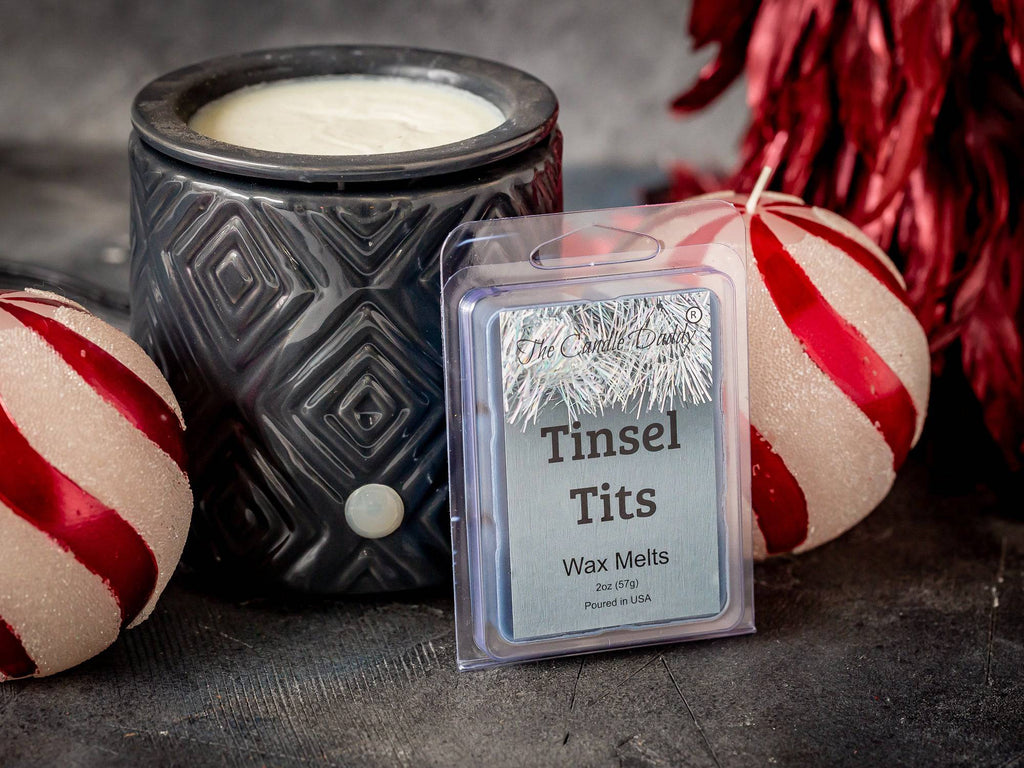 Tinsel Tits - Mountain Top Tease Scented Wax Melt -  1 Pack - 2 Ounces - 6 Cubes - The Candle Daddy