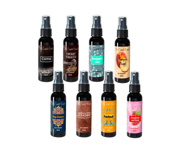 The Candle Daddy's Air Freshener Spray Variety Pack - Volume 2 - 8 Total 2oz Air Freshener Sprays - The Candle Daddy