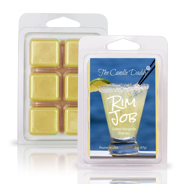 Rim Job - Salted Margarita Scented Wax Melt - 1 Pack - 2 Ounces - 6 Cubes - The Candle Daddy